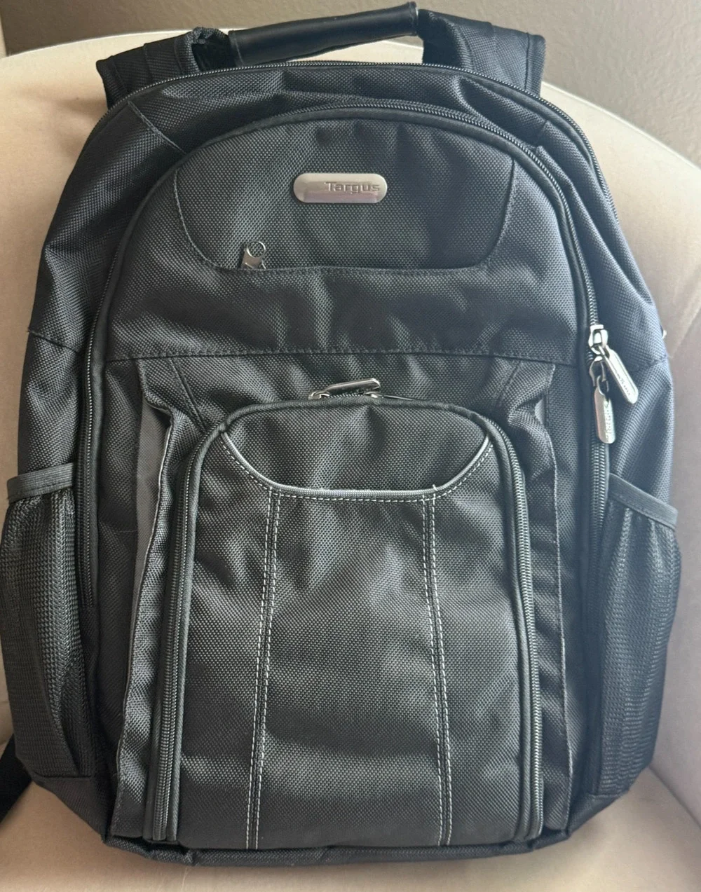 Targus AC0101 Black Laptop Backpack – New Without Tags – Fits 15.6